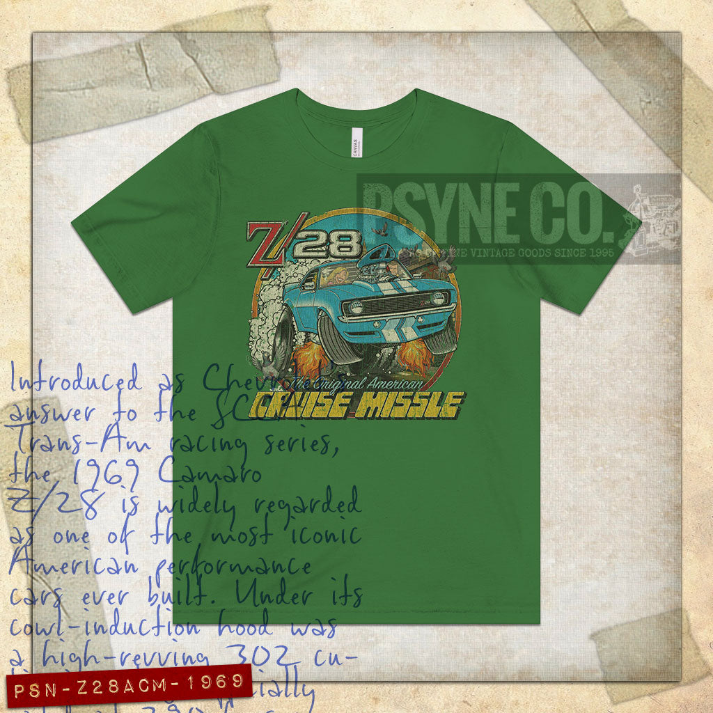 Z28 American Cruise Missile 1969 Vintage Men’s T-Shirt