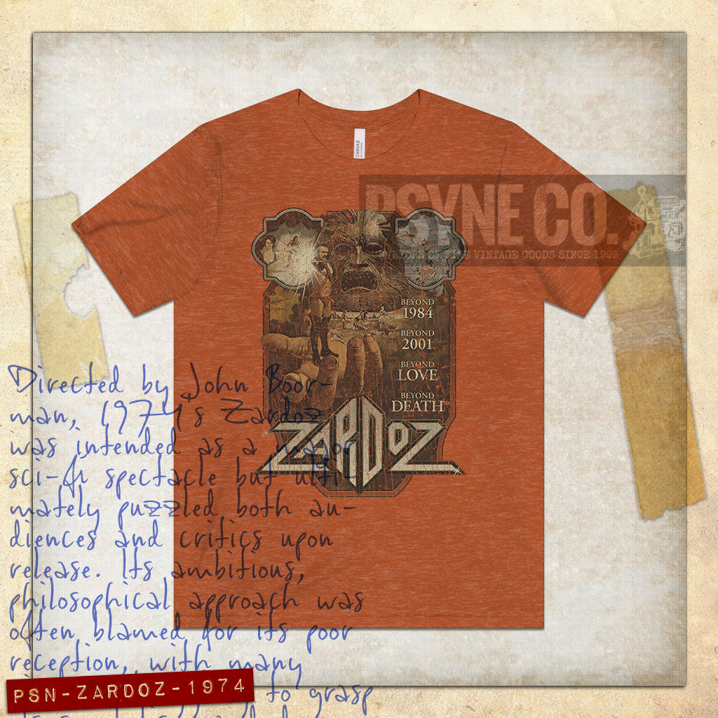 Zardoz 1974 Vintage Men's T-Shirt