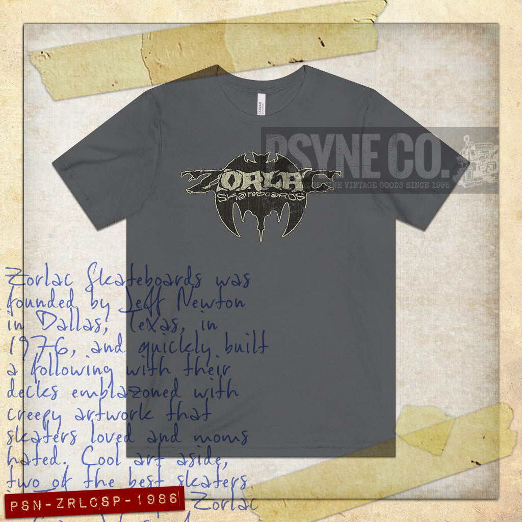 Zorlac Street Pirate 1986 F/B Vintage Men’s T-Shirt