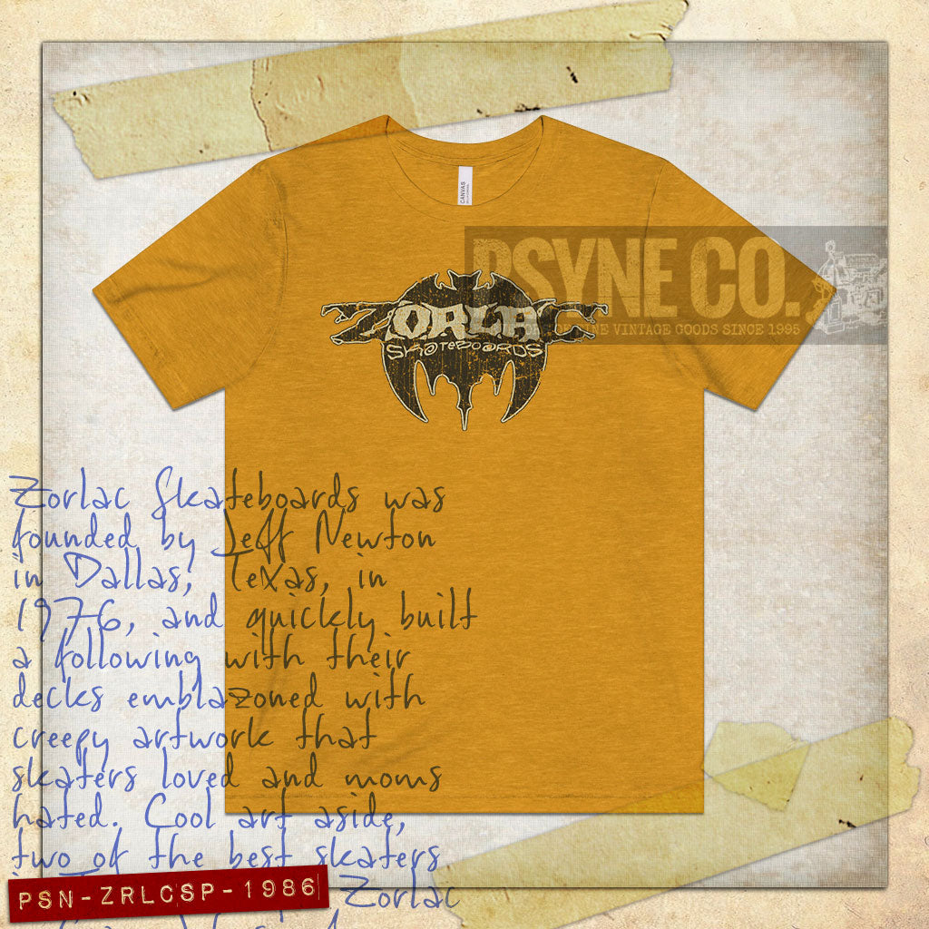 Zorlac Street Pirate 1986 F/B Vintage Men’s T-Shirt
