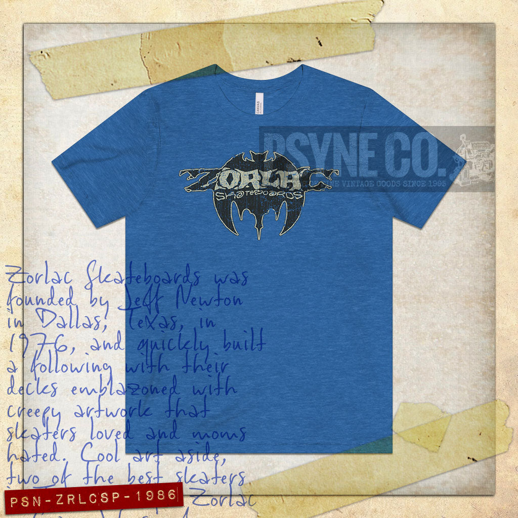 Zorlac Street Pirate 1986 F/B Vintage Men’s T-Shirt