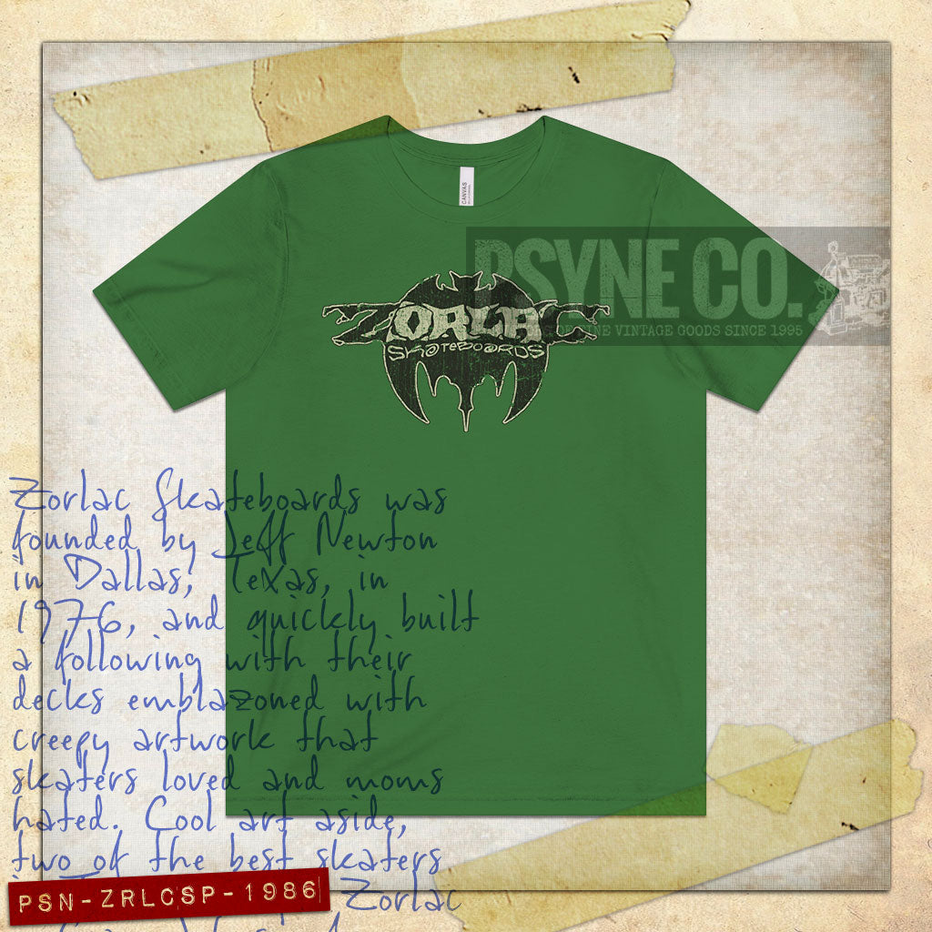 Zorlac Street Pirate 1986 F/B Vintage Men’s T-Shirt