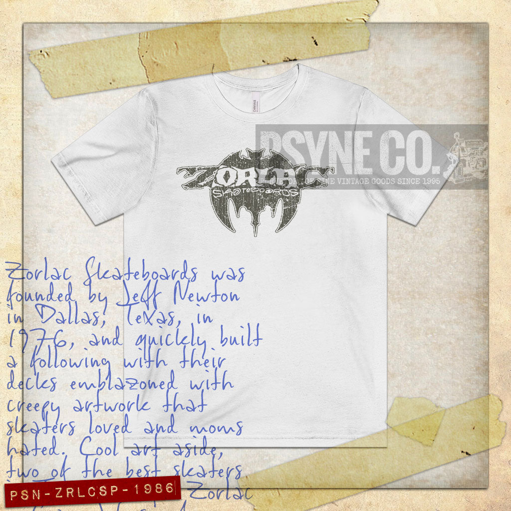 Zorlac Street Pirate 1986 F/B Vintage Men’s T-Shirt