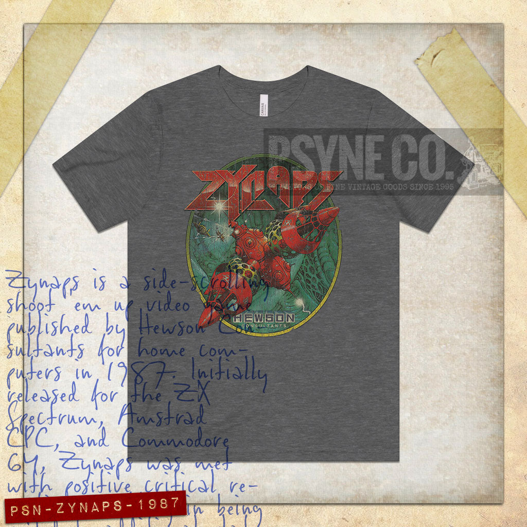 Zynaps 1987 Vintage Men's T-Shirt