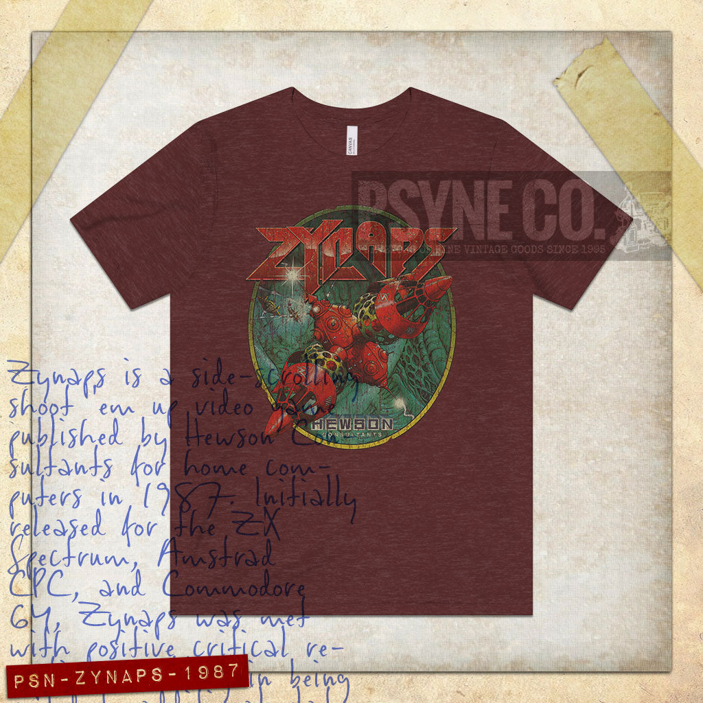 Zynaps 1987 Vintage Men's T-Shirt