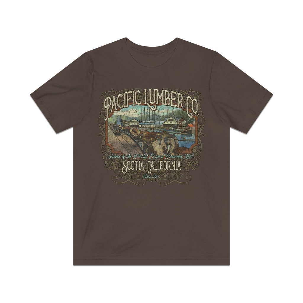 Pacific Lumber Company 1863 Vintage Men's T-Shirt
