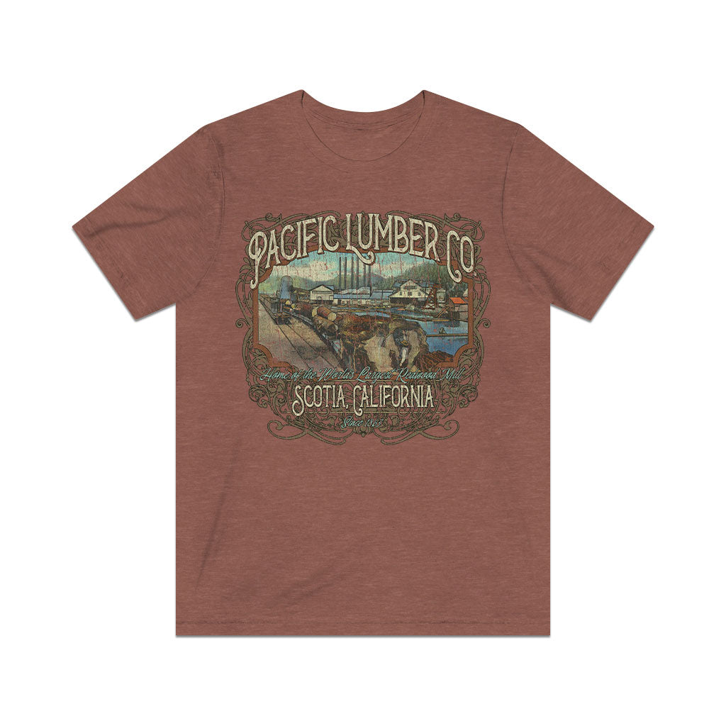 Pacific Lumber Company 1863 Vintage Men's T-Shirt