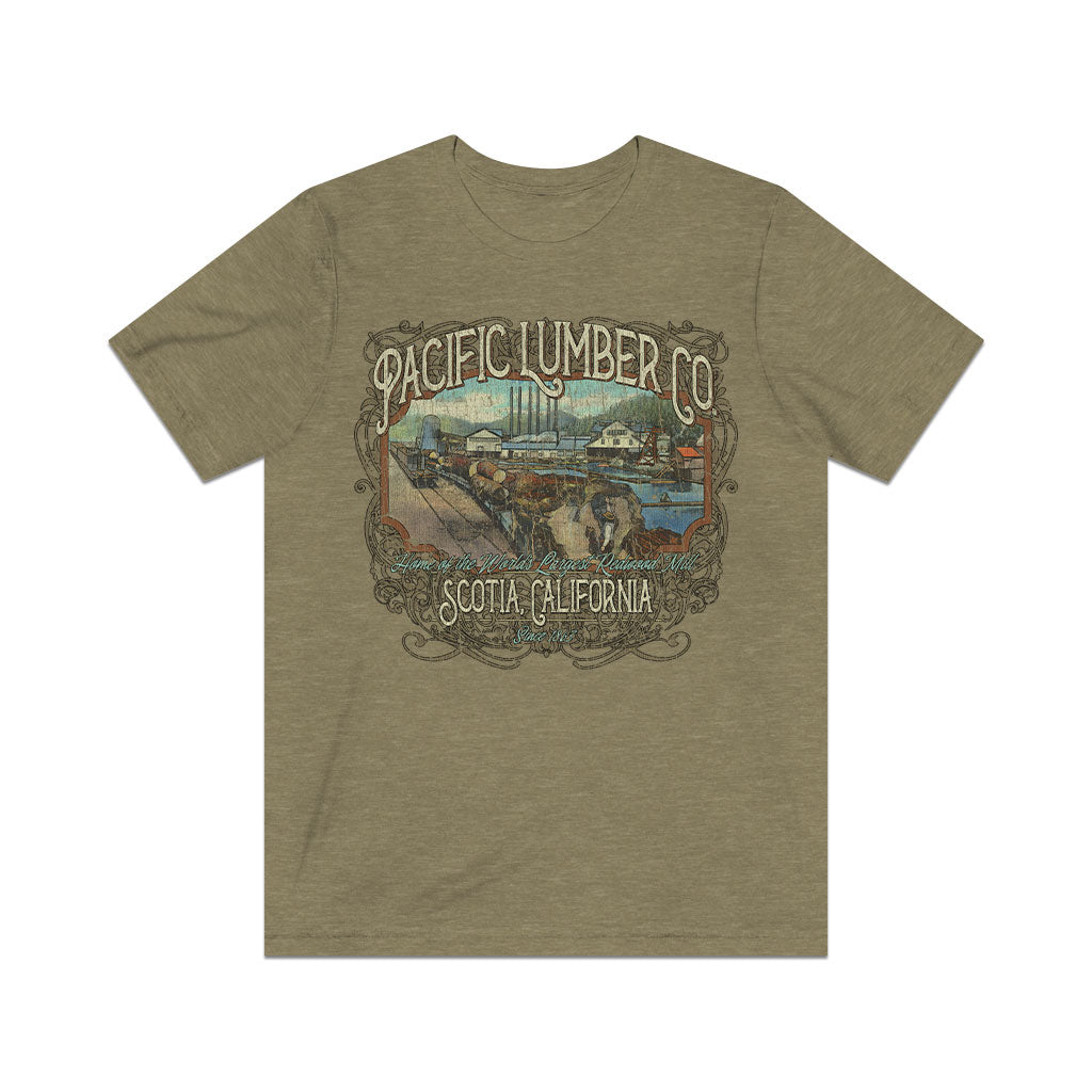 Pacific Lumber Company 1863 Vintage Men's T-Shirt