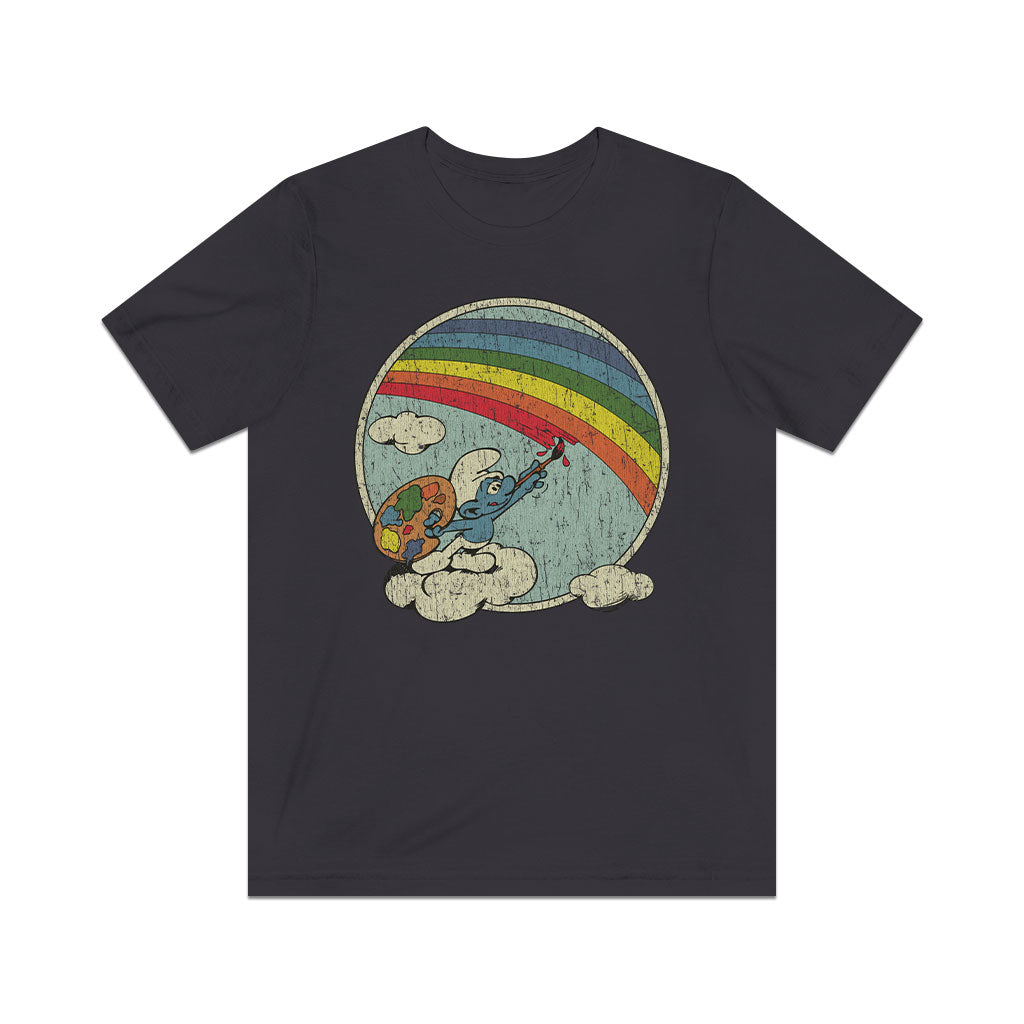 Paint Your Own Rainbows 1982 Vintage Men's T-Shirt