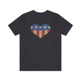 Patriotic Heart 1994 Vintage Men's T-Shirt
