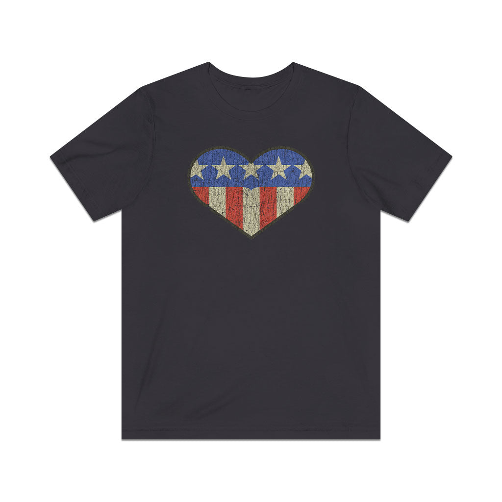 Patriotic Heart 1994 Vintage Men's T-Shirt
