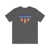 Patriotic Heart 1994 Vintage Men's T-Shirt