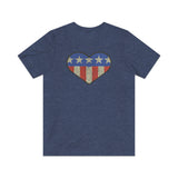 Patriotic Heart 1994 Vintage Men's T-Shirt
