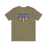 Patriotic Heart 1994 Vintage Men's T-Shirt
