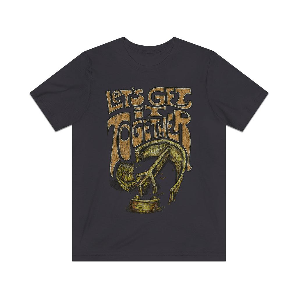 Peace: Let's Get It Together 1971 Vintage Men's T-Shirt