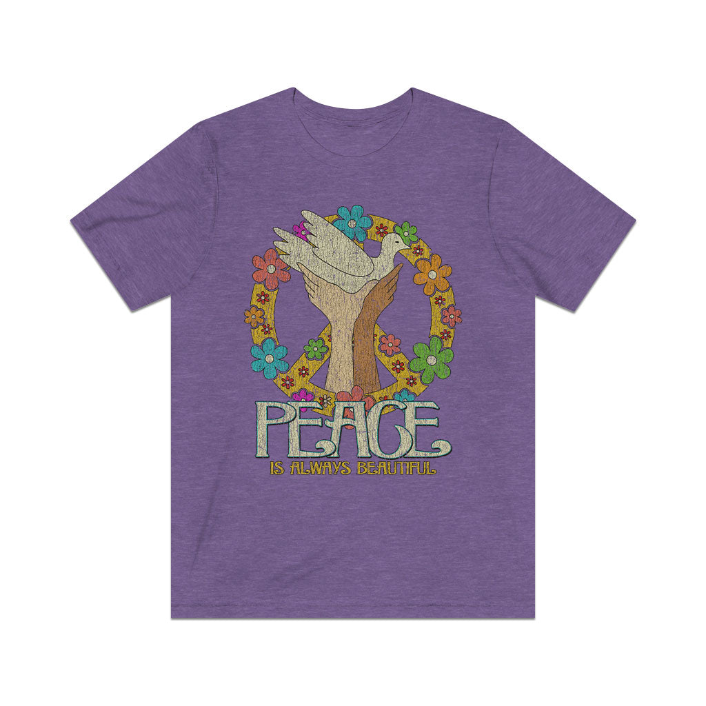 Peace is Always Beautiful 1963 Vintage Men’s T-Shirt