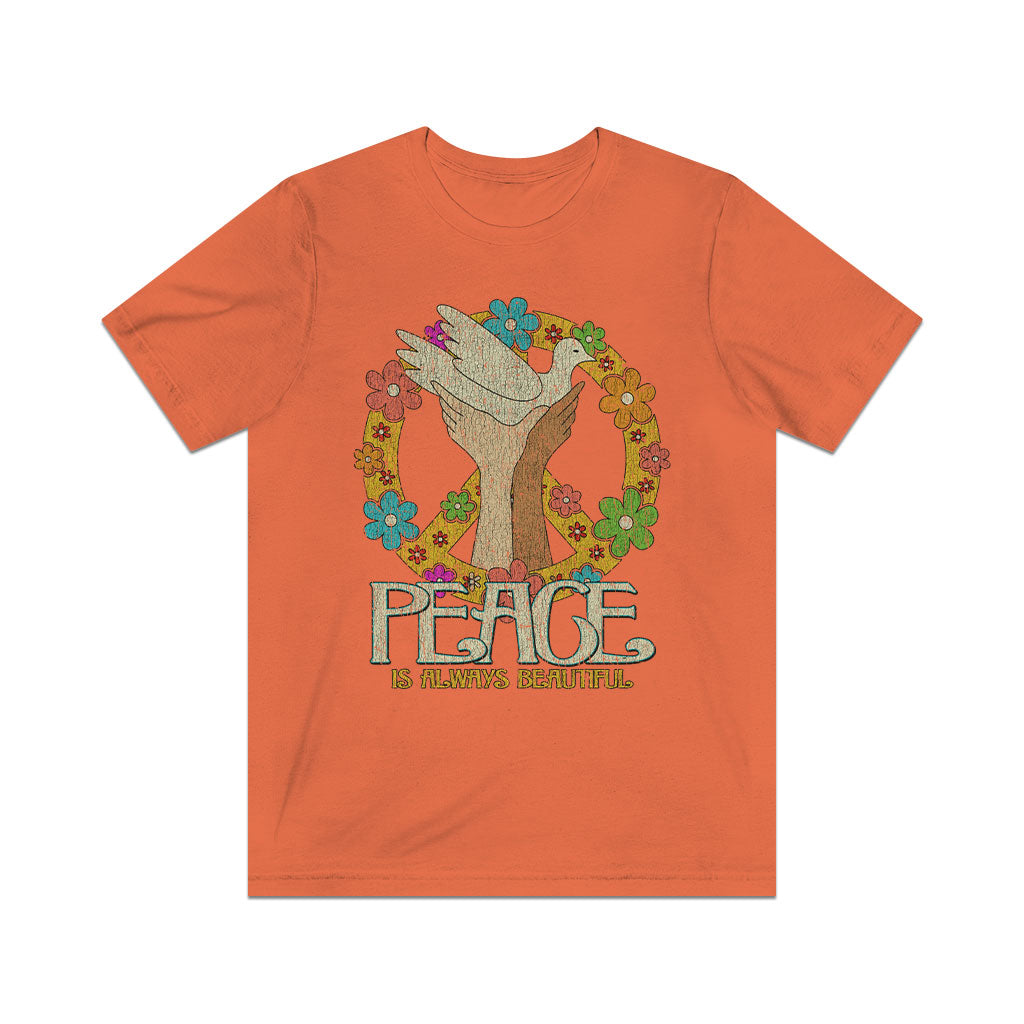 Peace is Always Beautiful 1963 Vintage Men’s T-Shirt