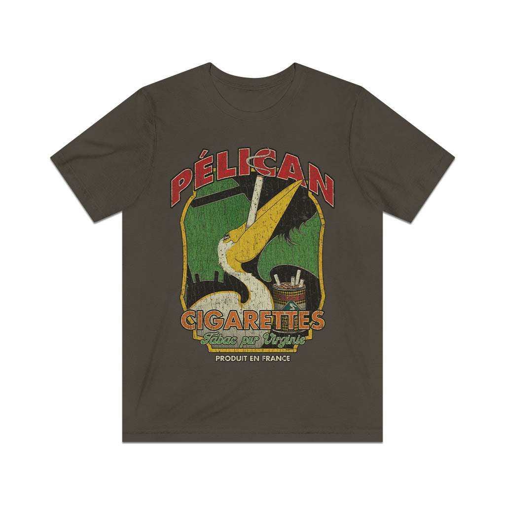 Pélican Cigarettes 1920 Vintage Men's T-Shirt