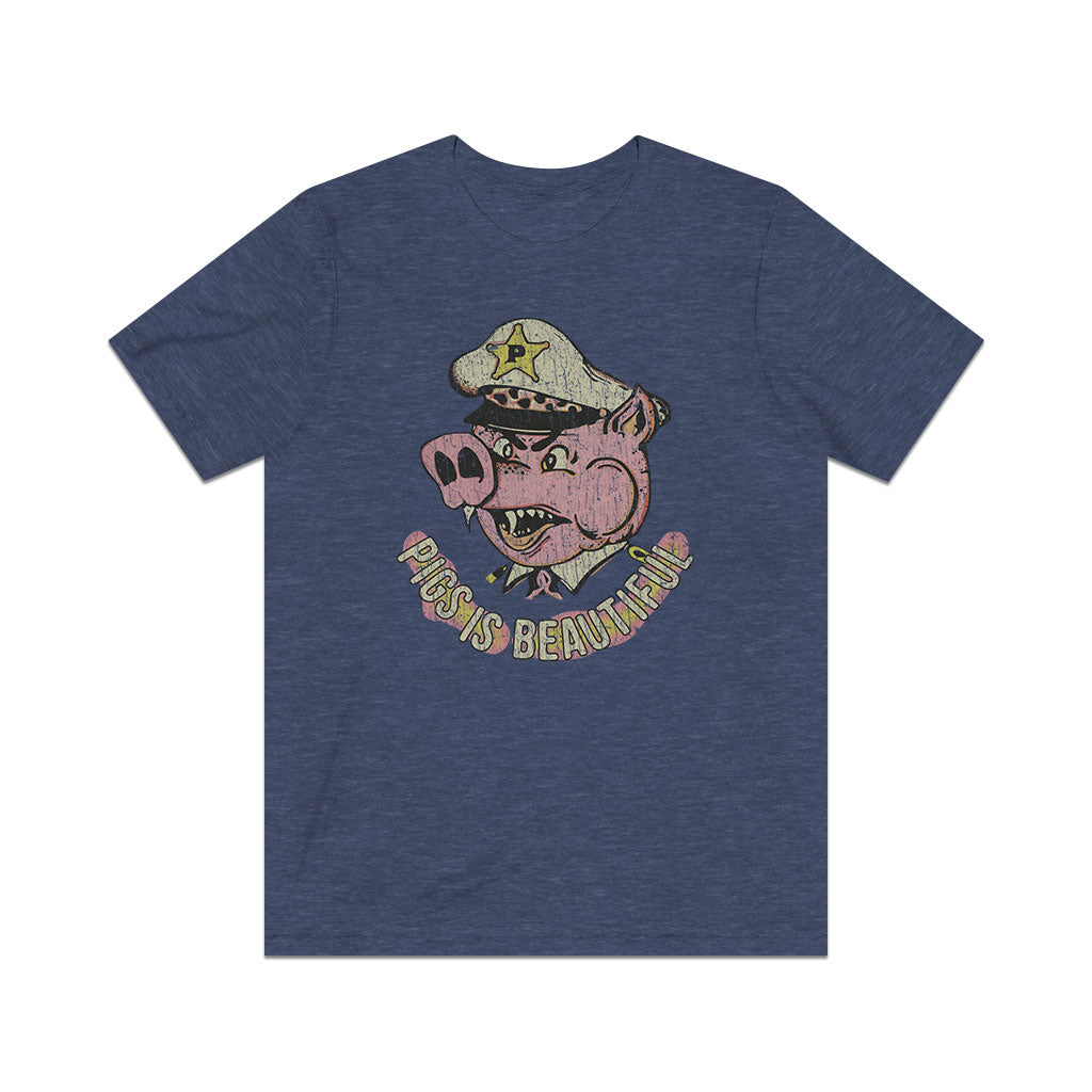 Pigs is Beautiful 1977 Vintage Men's T-Shirt