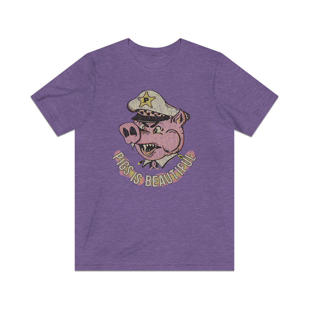 Pigs is Beautiful 1977 Vintage Men's T-Shirt