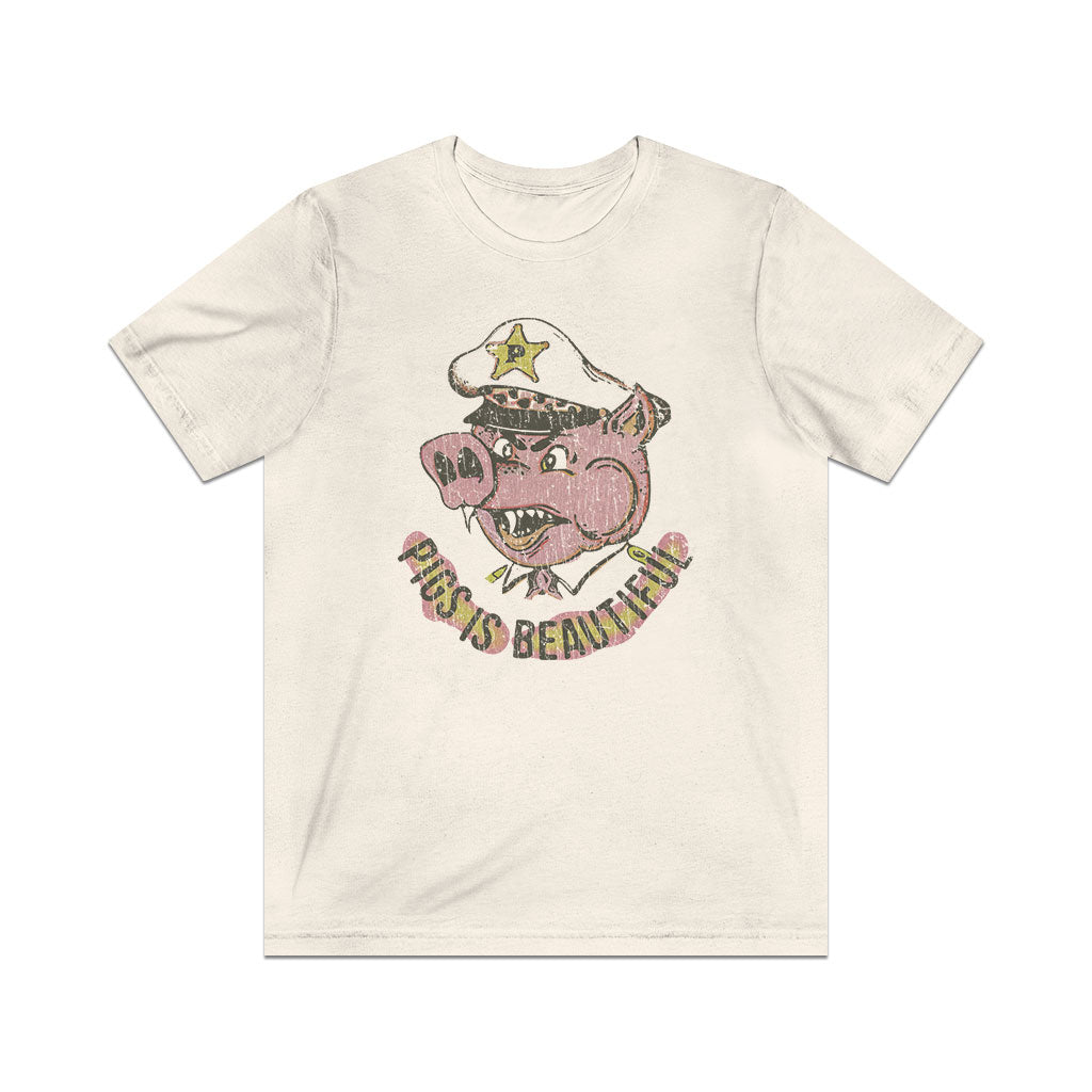 Pigs is Beautiful 1977 Vintage Men's T-Shirt