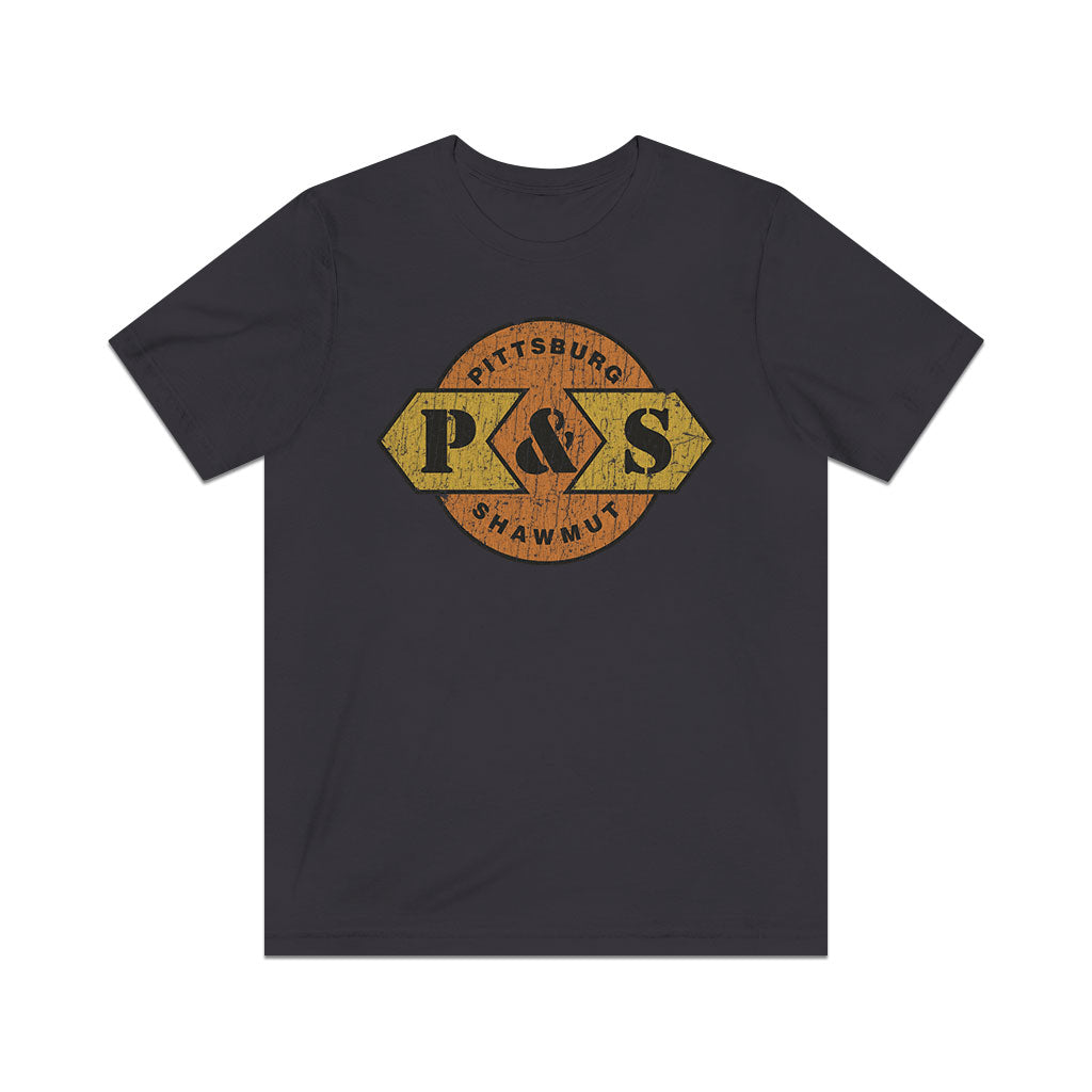 Pittsburg & Shawmut Railroad 1996 Vintage Men's T-Shirt