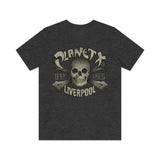 Planet X Liverpool Skull 1983 Vintage Men's T-Shirt