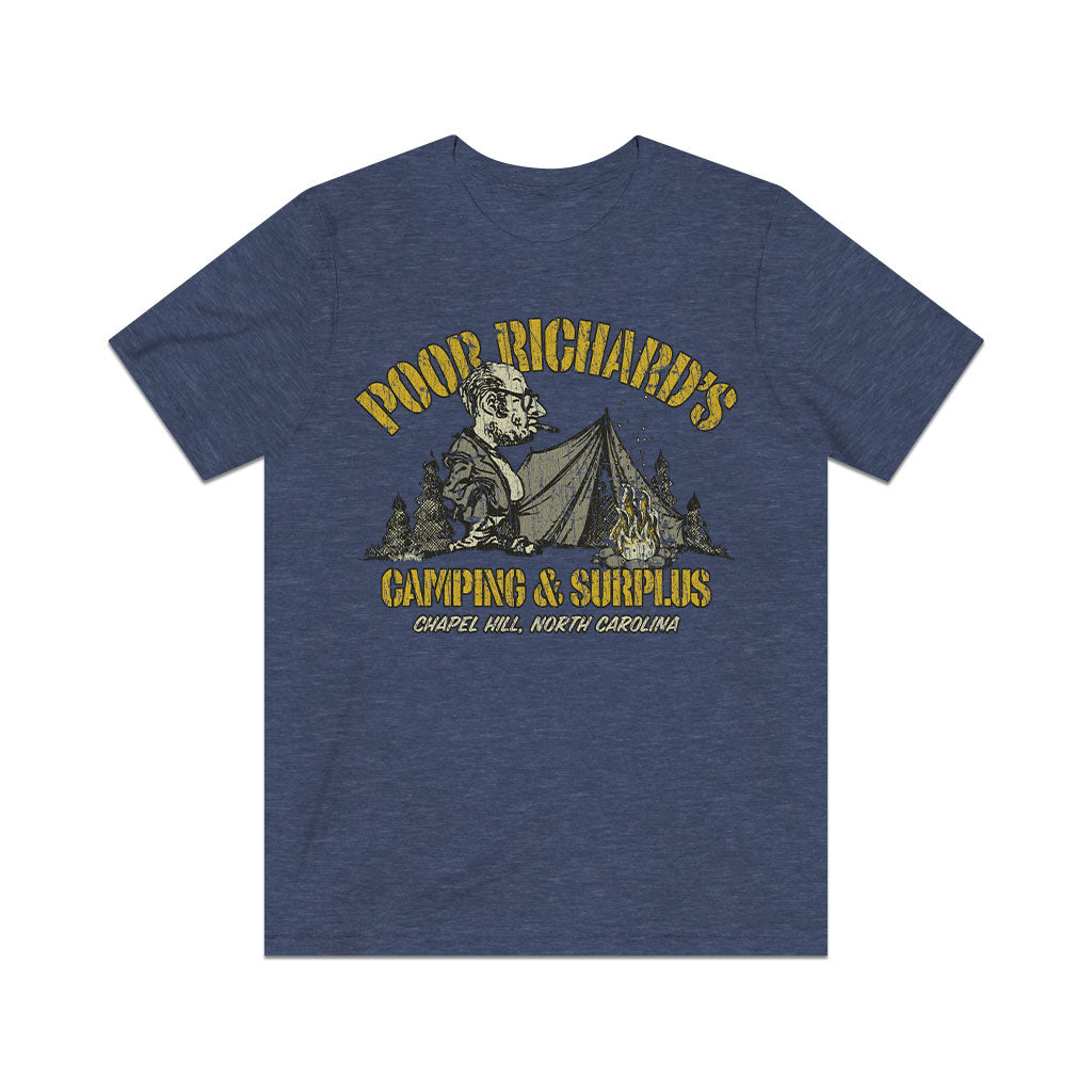 Poor Richard’s Camping & Surplus 1968 Vintage Men's T-Shirt