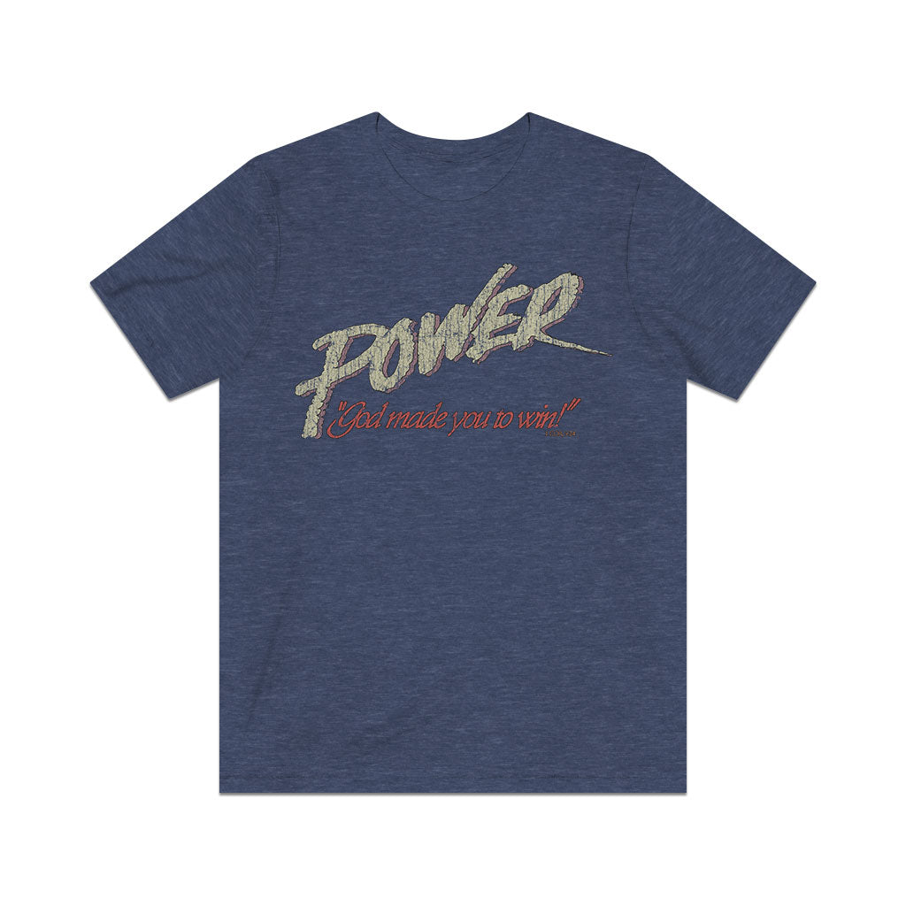 Power - God Made You to Win! 1991 Vintage Men's T-Shirt