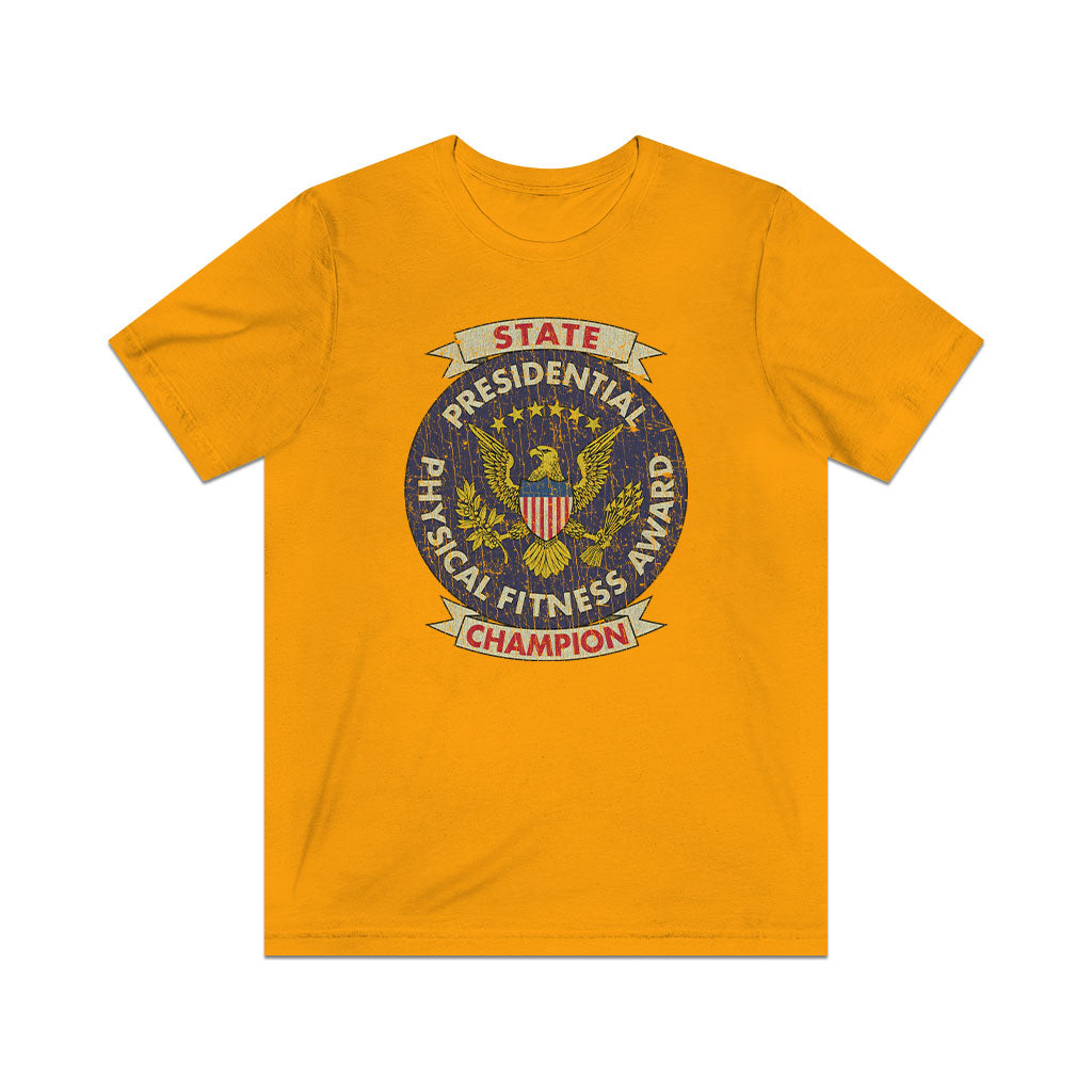 Presidential Physical Fitness Award State Champion 1972 Vintage Men's T-Shirt