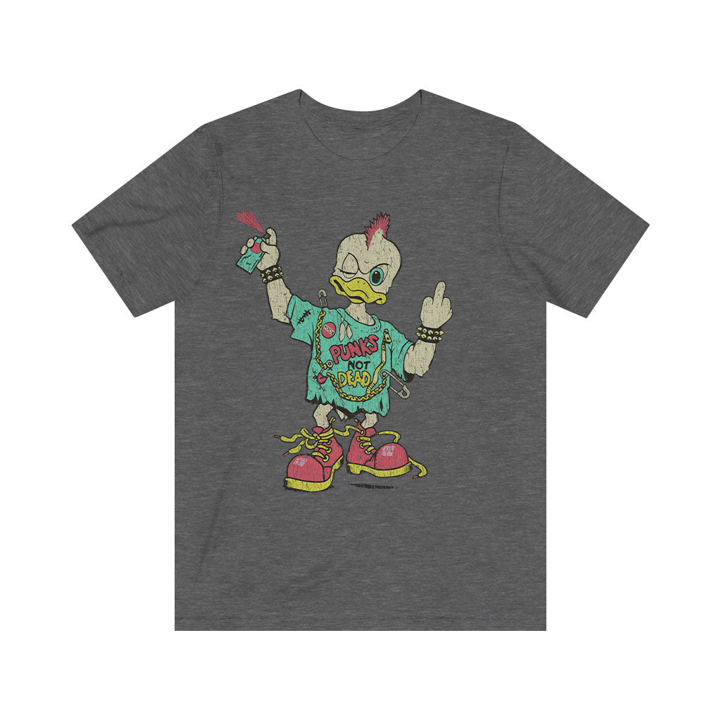 Punks Not Dead Duck 1992 Vintage Men's T-Shirt