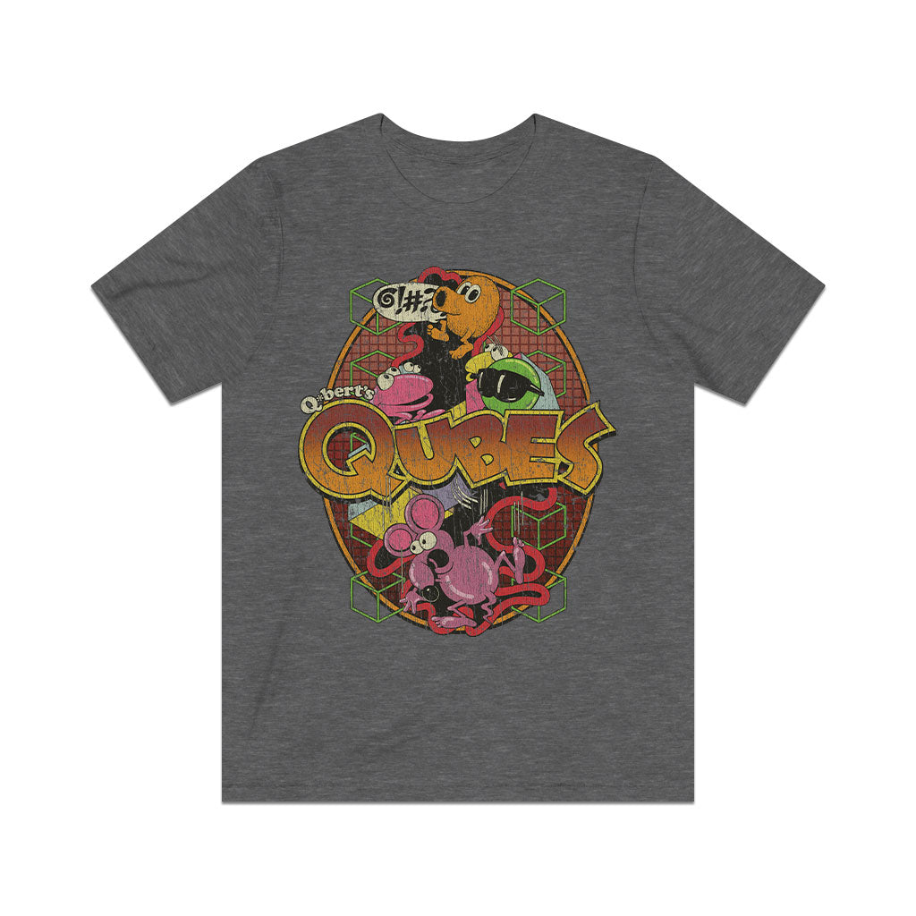 Q*bert's Qubes 1983 Vintage Men’s T-Shirt
