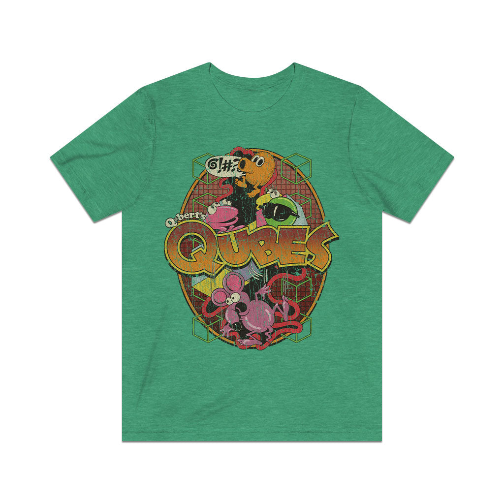 Q*bert's Qubes 1983 Vintage Men’s T-Shirt