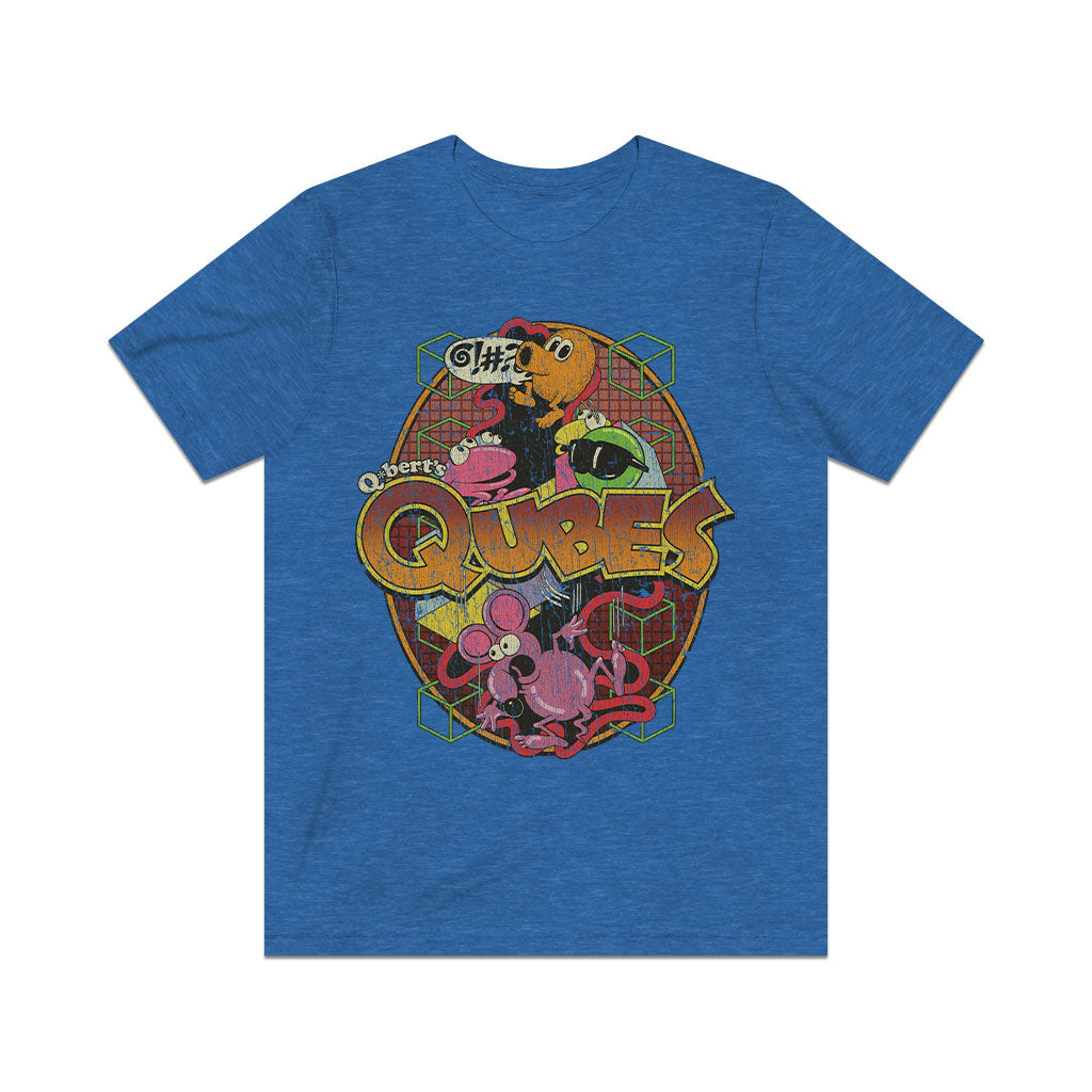 Q*bert's Qubes 1983 Vintage Men’s T-Shirt