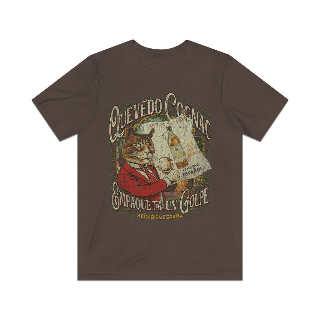 Quevedo Brandy Español 1920 Vintage Men's T-Shirt