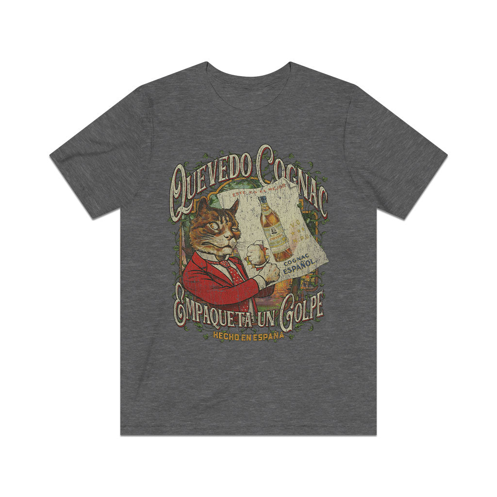 Quevedo Brandy Español 1920 Vintage Men's T-Shirt