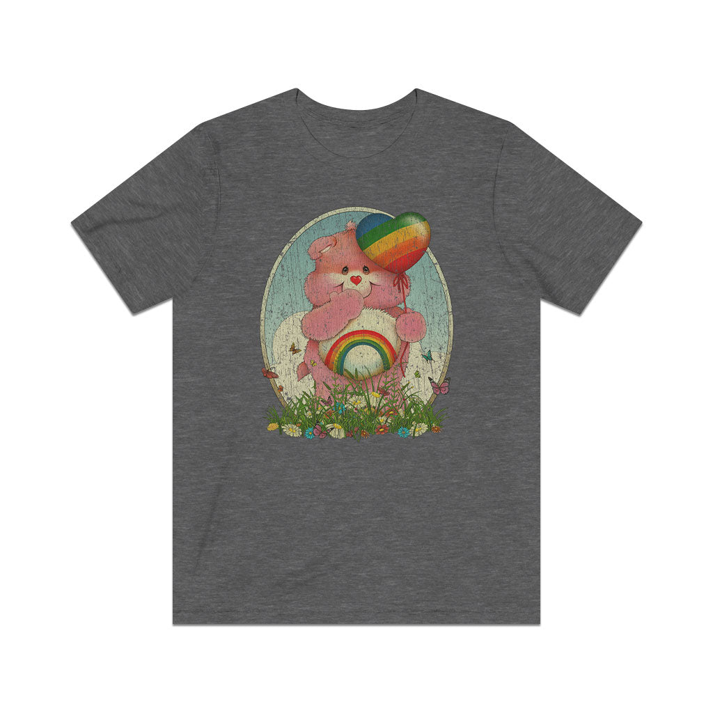 Rainbow Pride Bear 1981 Vintage Men's T-Shirt