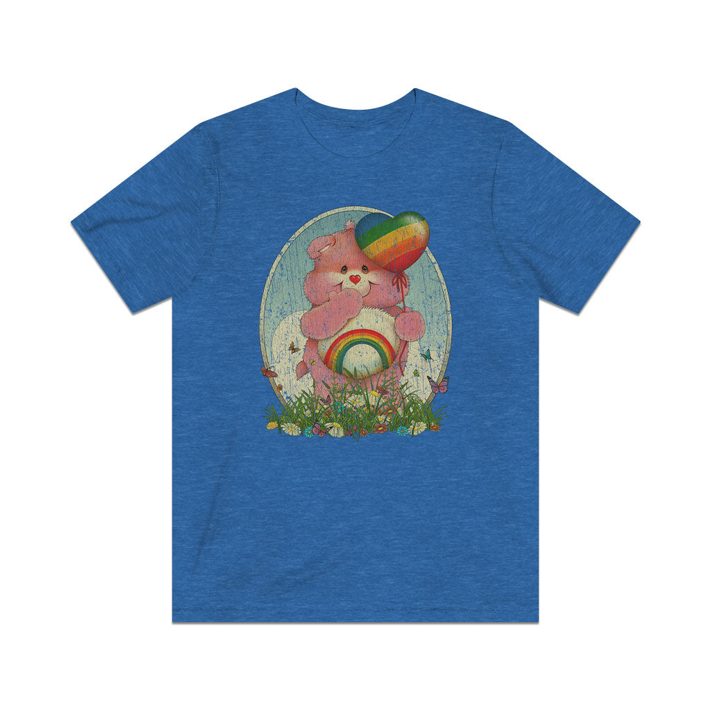 Rainbow Pride Bear 1981 Vintage Men's T-Shirt