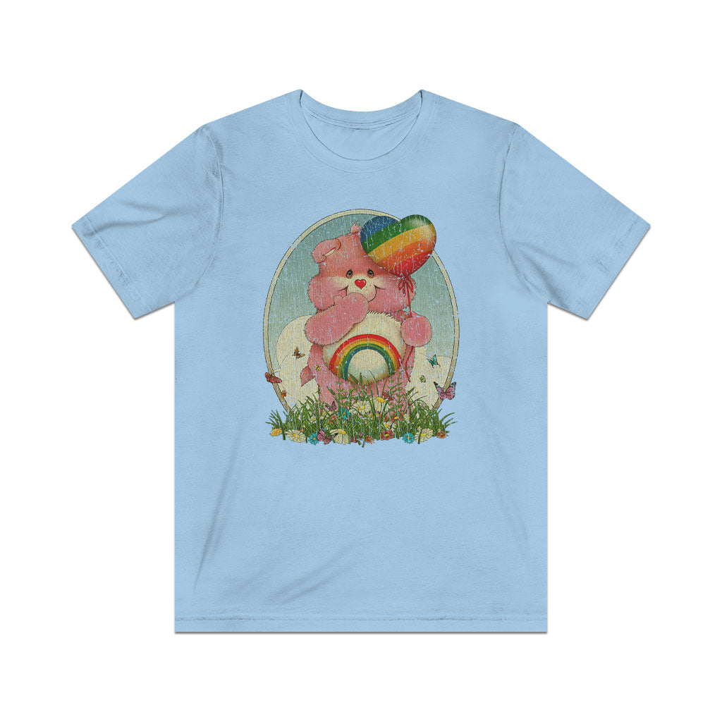 Rainbow Pride Bear 1981 Vintage Men's T-Shirt
