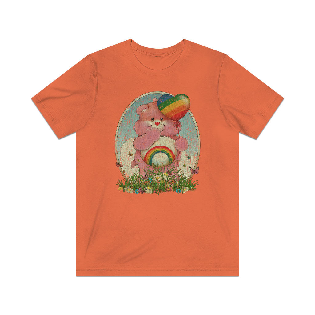 Rainbow Pride Bear 1981 Vintage Men's T-Shirt