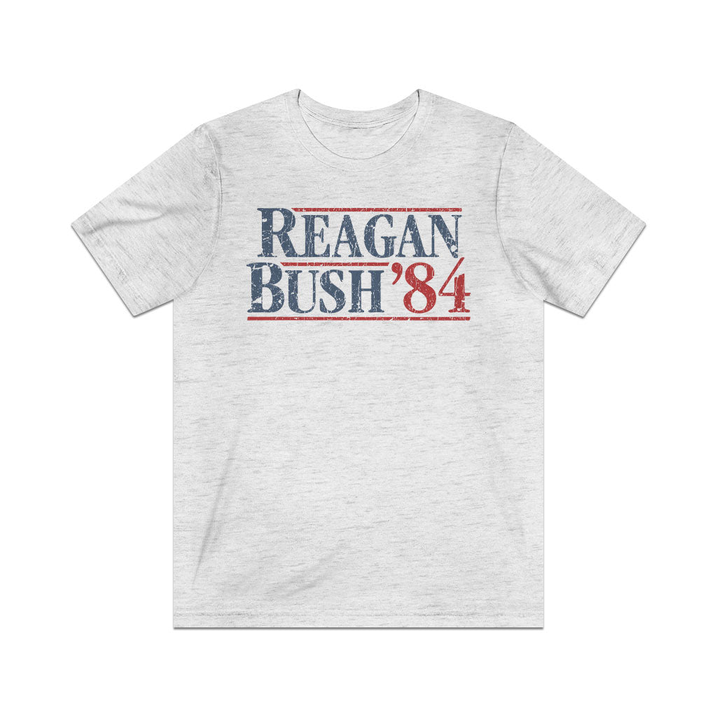 Reagan Bush 1984 Vintage Men's T-Shirt