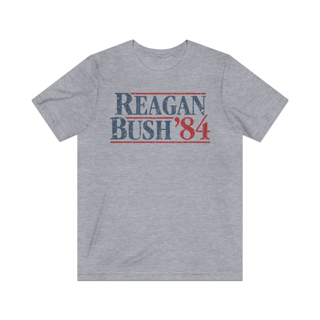 Reagan Bush 1984 Vintage Men's T-Shirt