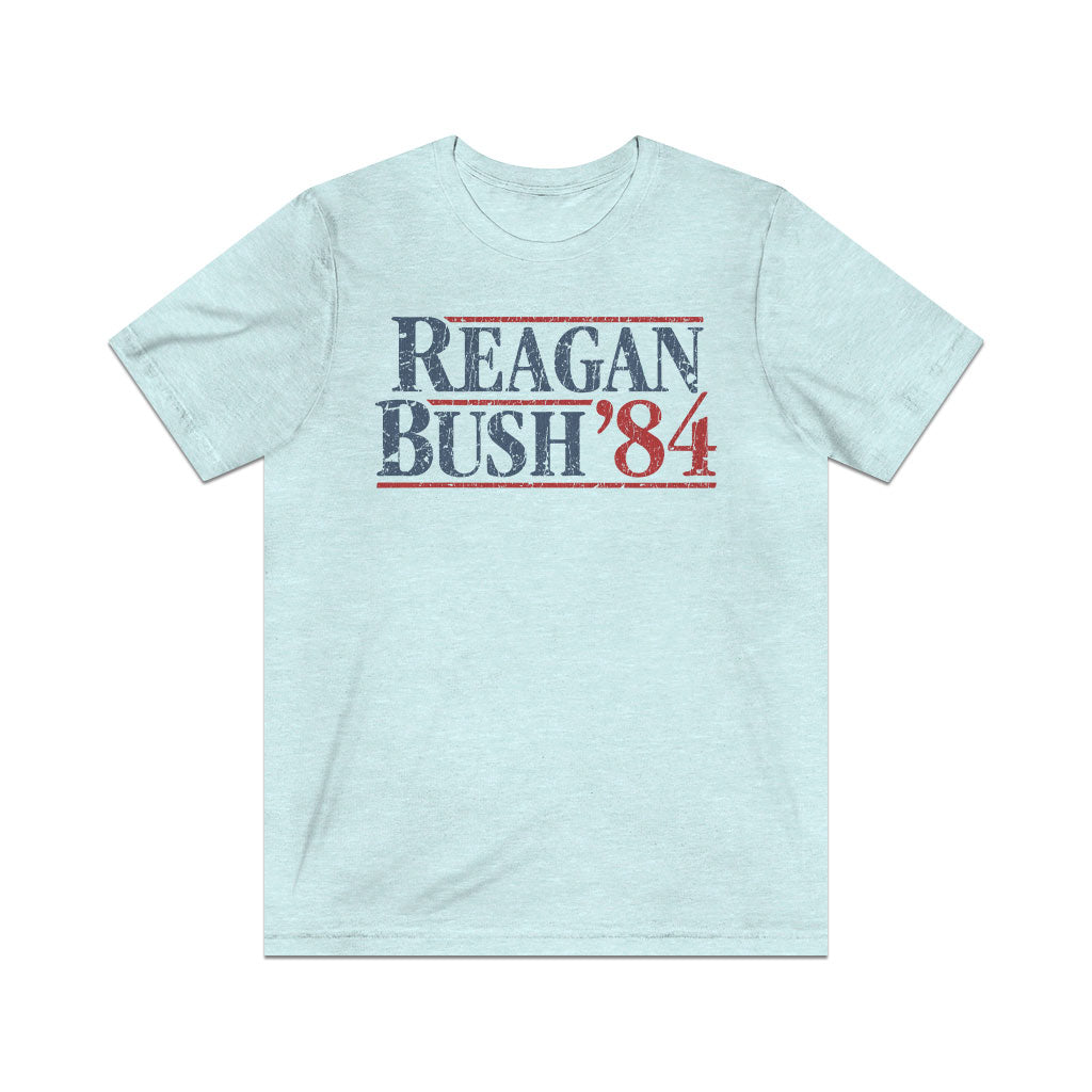 Reagan Bush 1984 Vintage Men's T-Shirt