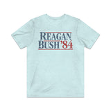 Reagan Bush 1984 Vintage Men's T-Shirt