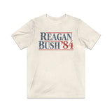 Reagan Bush 1984 Vintage Men's T-Shirt