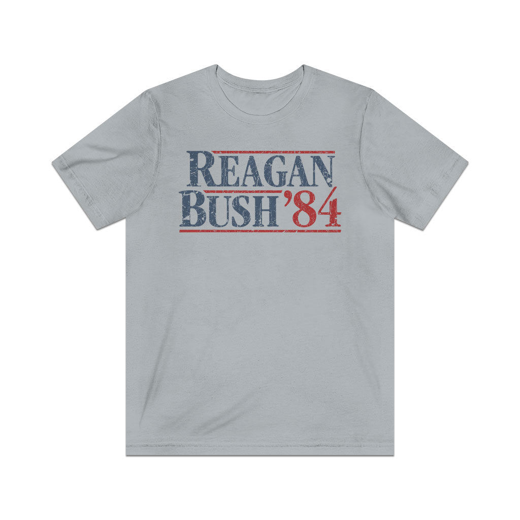 Reagan Bush 1984 Vintage Men's T-Shirt