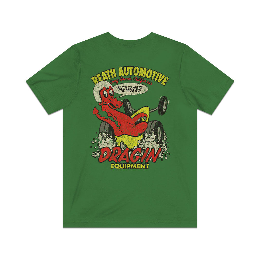 Reath Automotive Dragin Equipment 1957 F/B Vintage Men’s T-Shirt