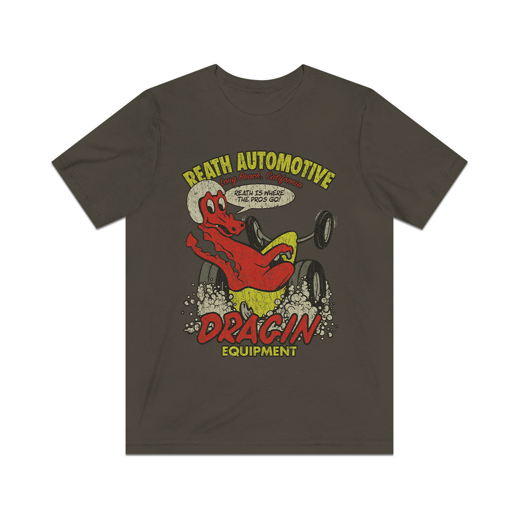 Reath Automotive Dragin Equipment 1957 Vintage Men’s T-Shirt