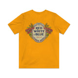 Red White & Blue Beer 1899 Vintage Men's T-Shirt