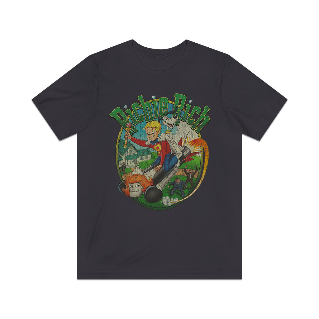 Richie Rich 1980 Vintage Men's T-Shirt